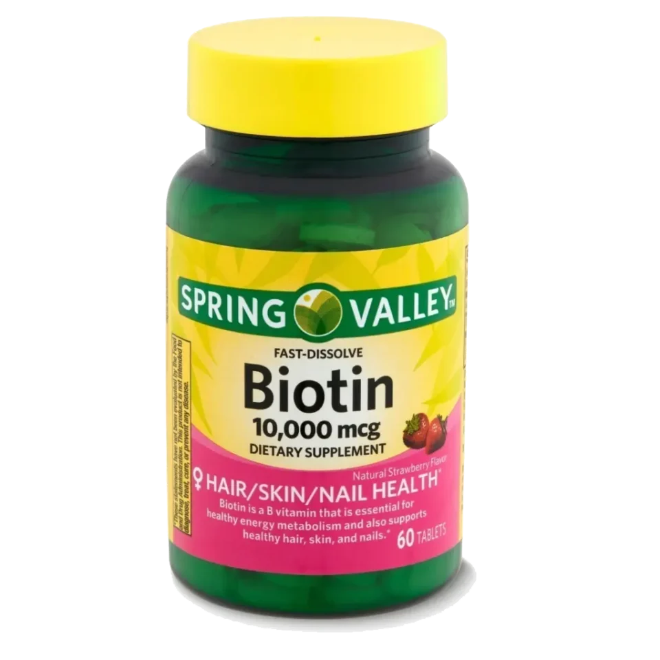 Biotina Spring Valley 10.000mg - Fast Dissolve - 60tablets
