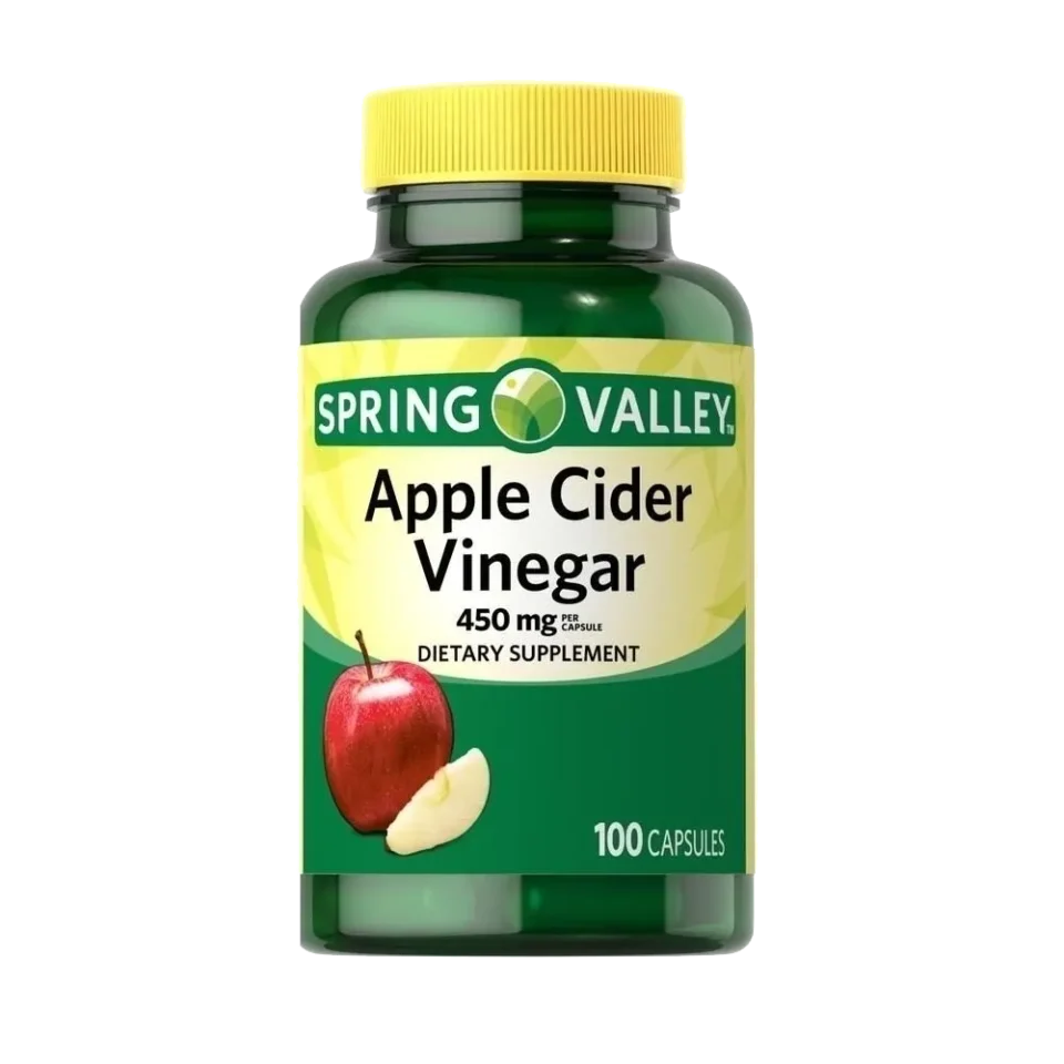 Vinagre de Maça - Spring Valley - 450mg - 100 tablets